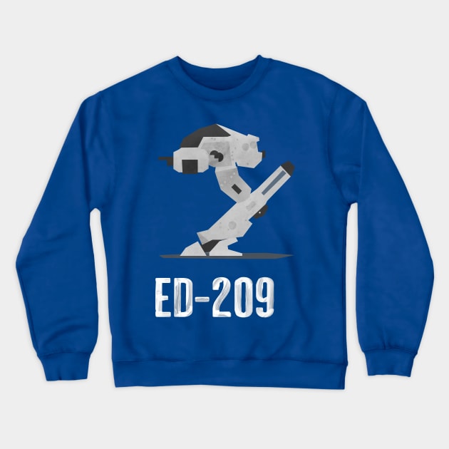 ED 209 Crewneck Sweatshirt by Art Designs